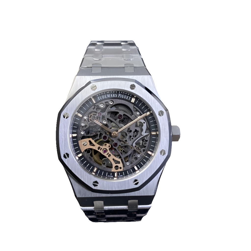 Audemars Piguet Royal Oak Skeleton Dail Silver.