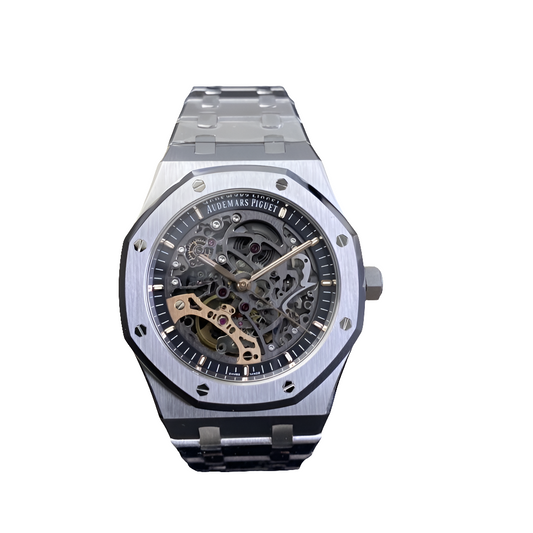 Audemars Piguet Royal Oak Skeleton Dail Silver.