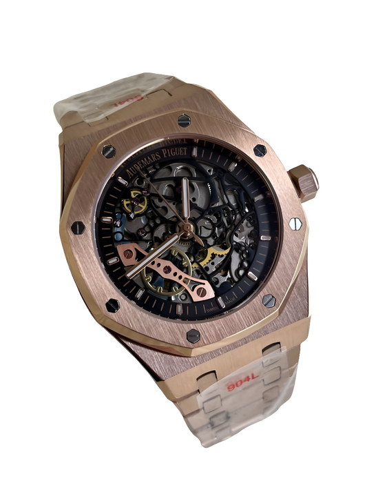 Audemars Piguet Royal Oak Skeleton Dail Rose Gold