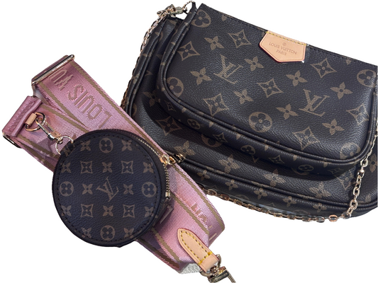 Louis Vuitton - Cross Body Bag & Coin Purse