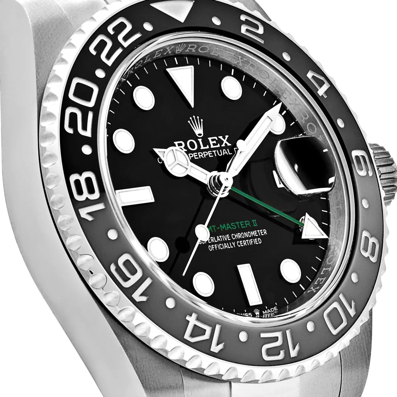 Rolex GMT-Master II 'Bruce Wayne' Stainless Steel Black Dial Oyster