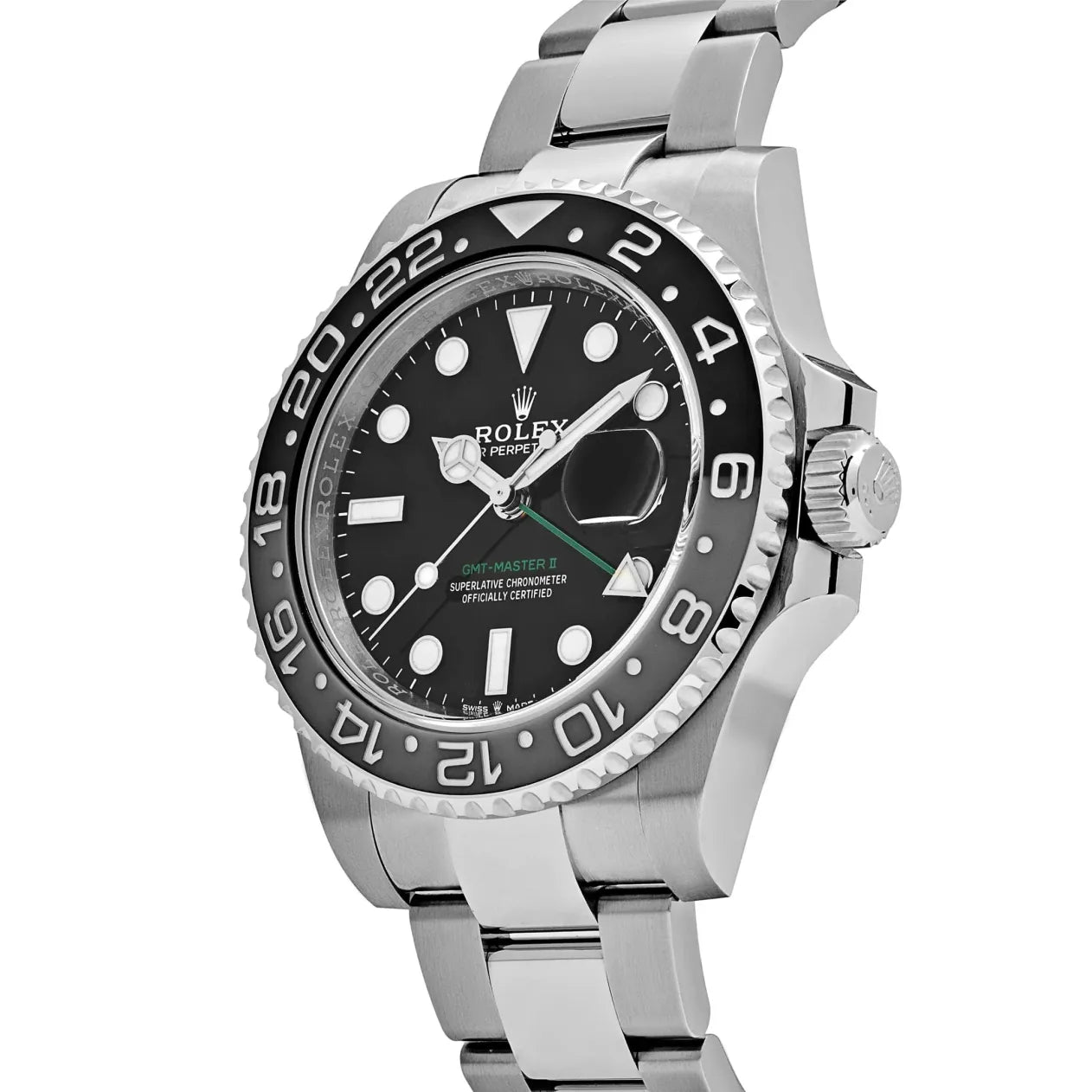 Rolex GMT-Master II 'Bruce Wayne' Stainless Steel Black Dial Oyster