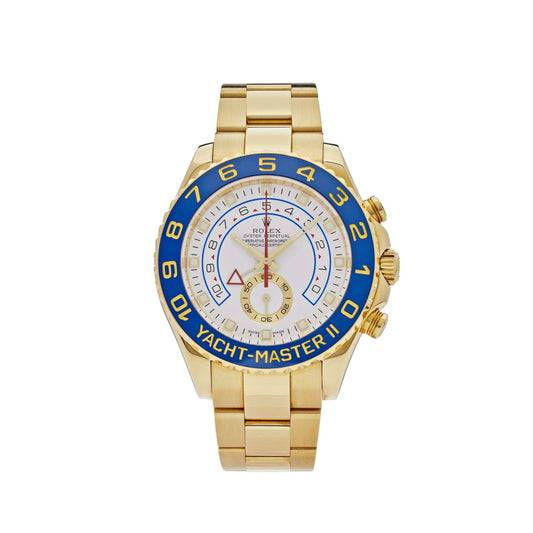 Rolex Yacht-Master II 116688 Yellow Gold White Dial