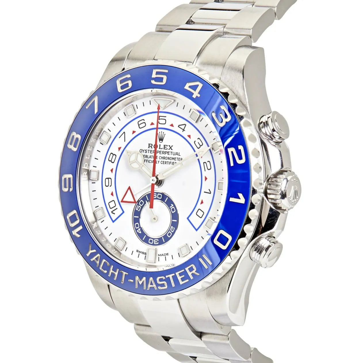 Rolex Yacht-Master II 116680 Stainless Steel White Dial