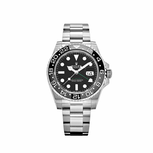 Rolex GMT-Master II 'Bruce Wayne' Stainless Steel Black Dial Oyster