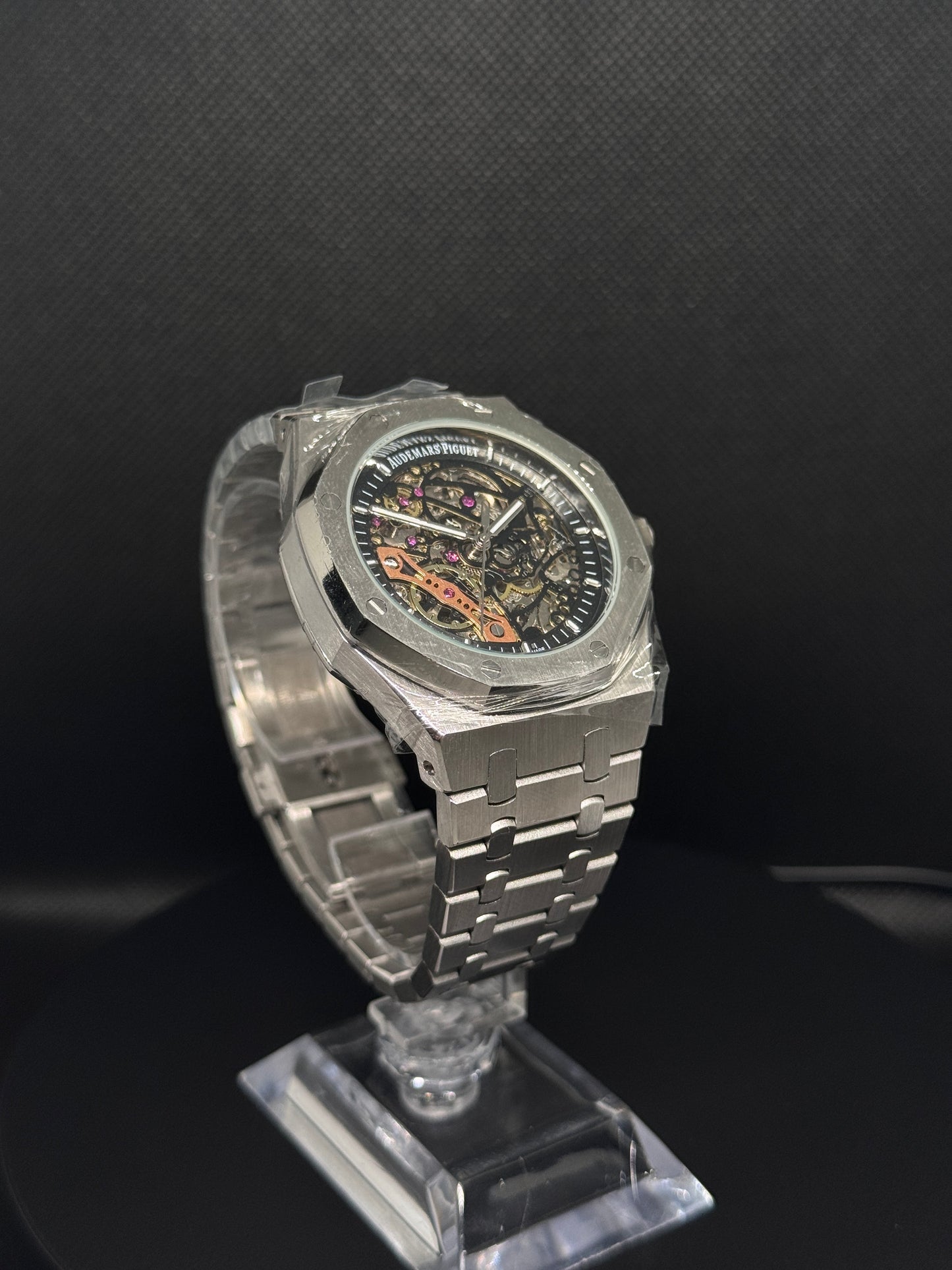 Audemars Piguet Royal Oak Skeleton Dail Silver.