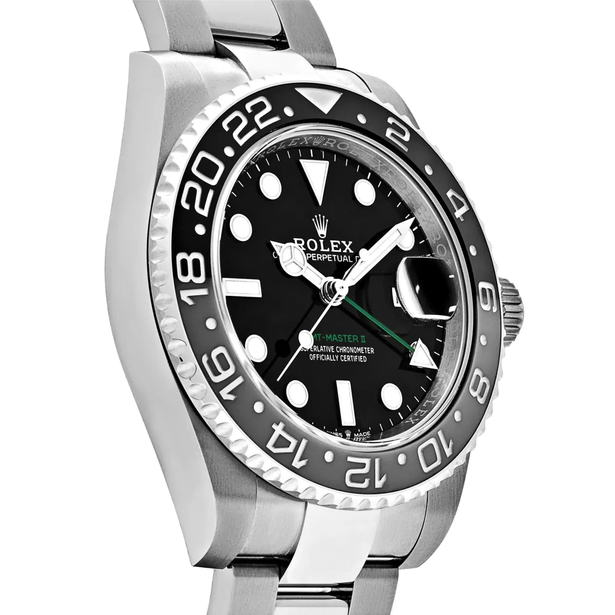 Rolex GMT-Master II 'Bruce Wayne' Stainless Steel Black Dial Oyster