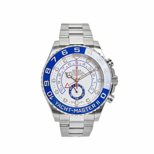 Rolex Yacht-Master II 116680 Stainless Steel White Dial