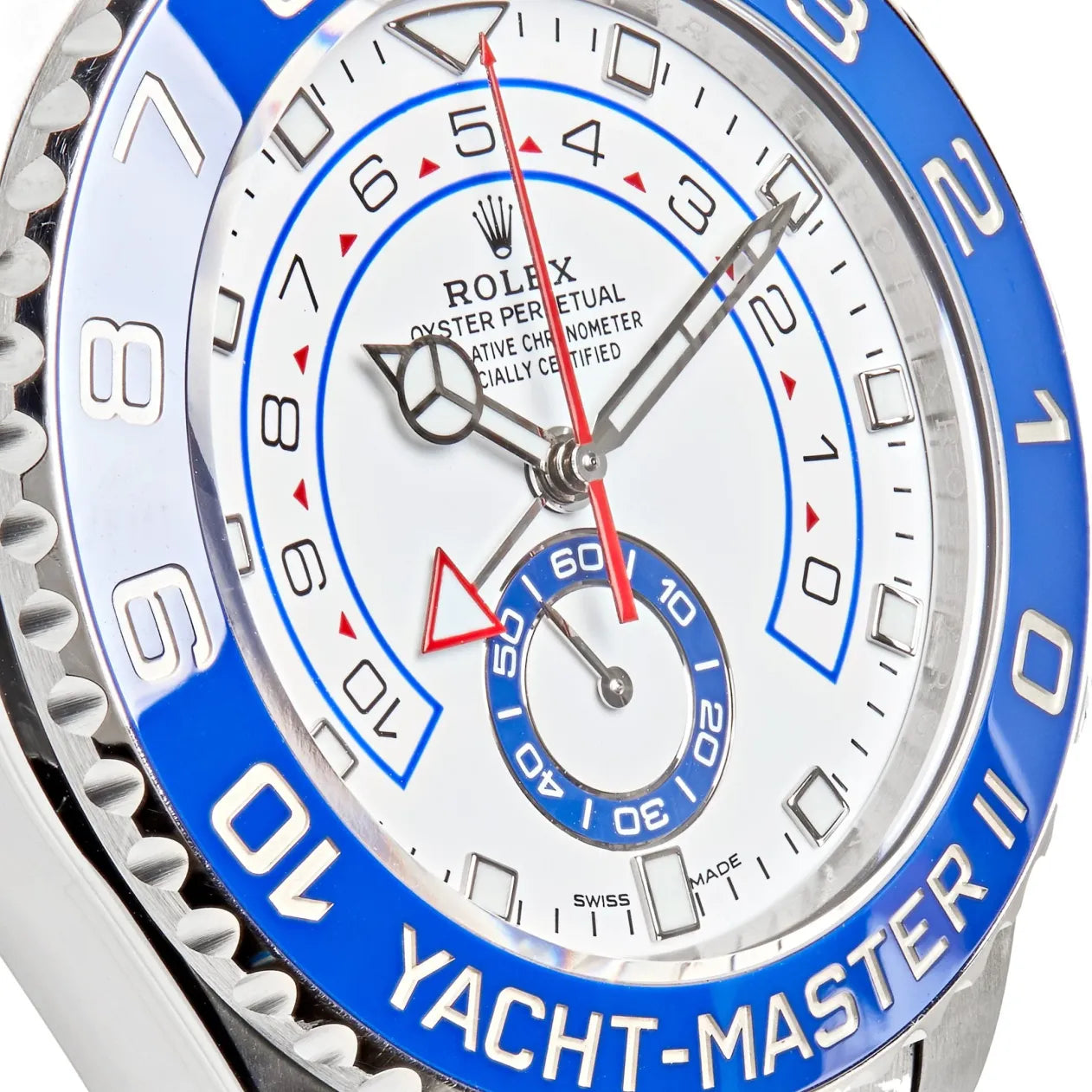 Rolex Yacht-Master II 116680 Stainless Steel White Dial