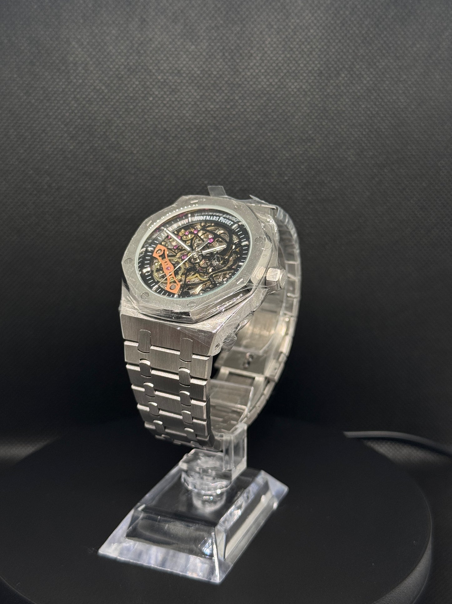 Audemars Piguet Royal Oak Skeleton Dail Silver.